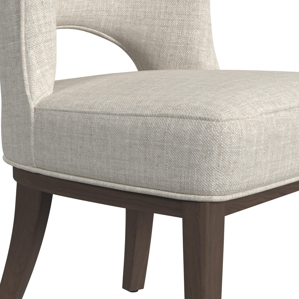 Trevino Dining Chair - Set of 2 - Clarkson''s Sand/Chestnut Brown