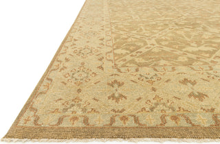 100% Fine Wool Hand Knotted Moss / Gold Vernon VN-04 Area Rug by Loloi, 9'6"x13'