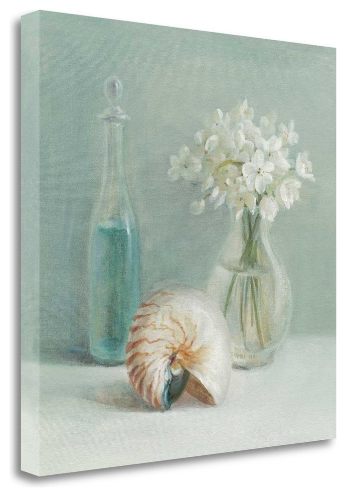 "White Flower Spa" By Danhui Nai, Giclee Print on Gallery Wrap Canvas