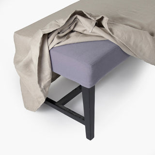 Sadie Bench, Natural Linen