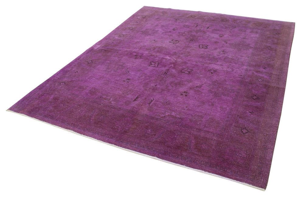 Rug N Carpet - Handwoven Oriental 8' 0" x 6' 4" Wool Oushak Area Rug