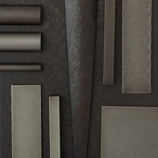 Exos Round Semi-Flush, Dark Smoke Finish, Opal Glass