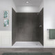 Miseno MSW786032 ReadySet 60" X 32" X 78" Five Panel Alcove - Graphite