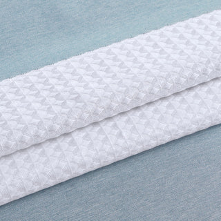 Madison Park Spa Waffle Shower Curtain With 3M Treatment