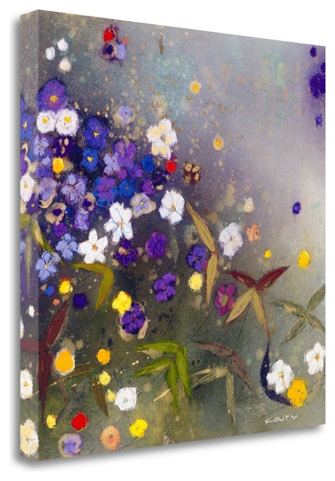 "Gardens In The Mist IX" By Aleah Koury, Giclee Print on Gallery Wrap Canvas