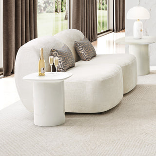 Le Montreaux Accent Table, Cloud White