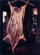 Joachim Beuckelaer Slaughtered Pig, 18"x27" Wall Decal