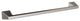 Amerock Blackrock Contemporary Towel Bar, Brushed Nickel, 18" Center-to-Center
