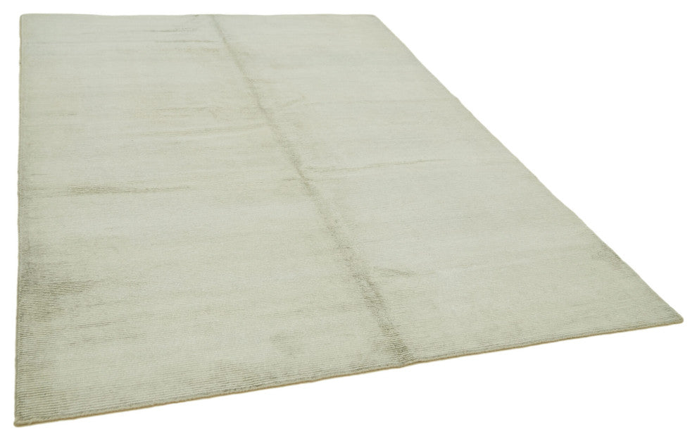 Rug N Carpet - Handwoven Oriental 6' 1'' x 8' 5'' Wool Oushak Area Rug