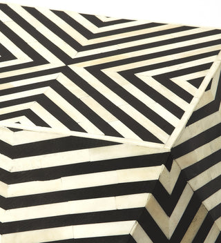 Butler Zanzibar Bone Inlay Accent Table