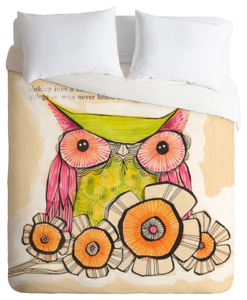 Deny Designs Cori Dantini Miss Daisy Duvet Cover - Lightweight