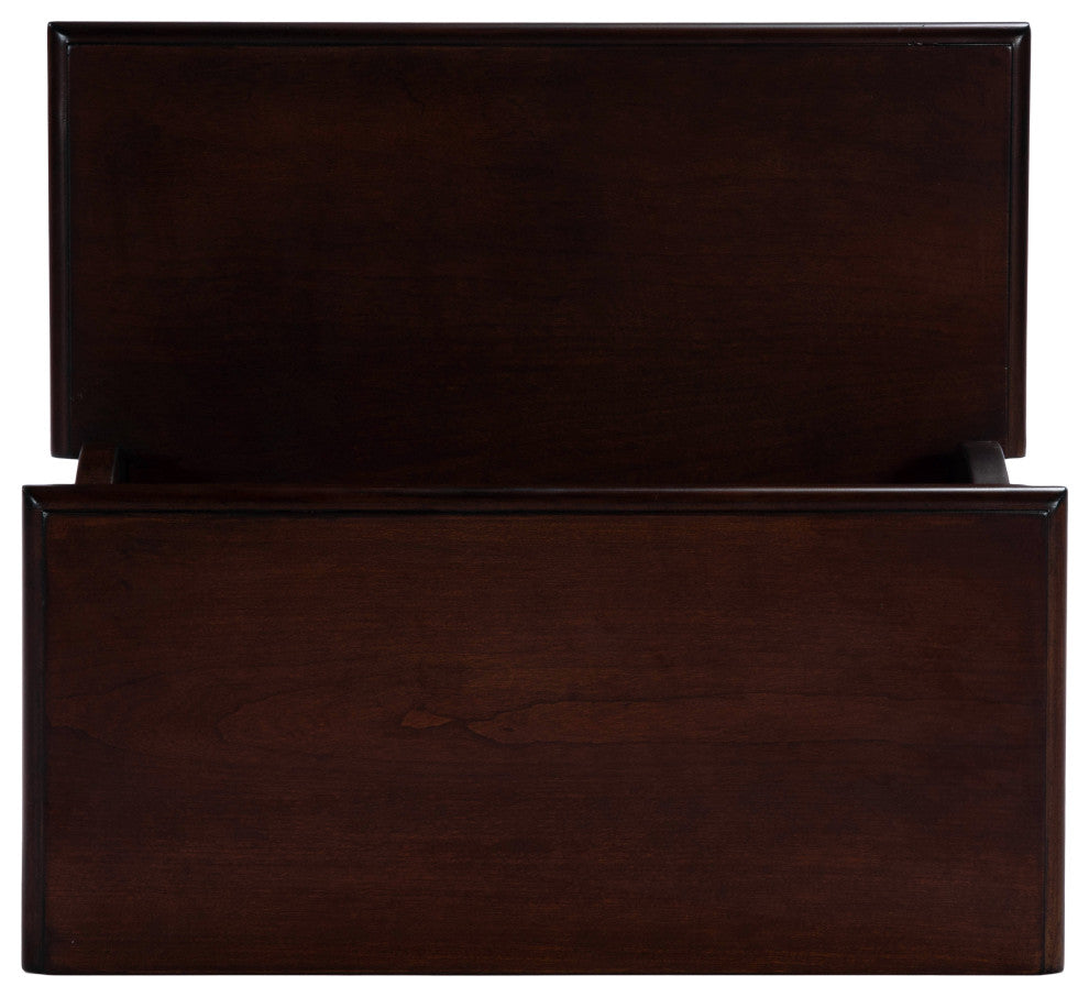 Butler Melrose Praline Step Stool, Dark Brown
