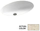Swan 19x16x5 Solid Surface Undermount Bathroom Sink, Mounta Haze