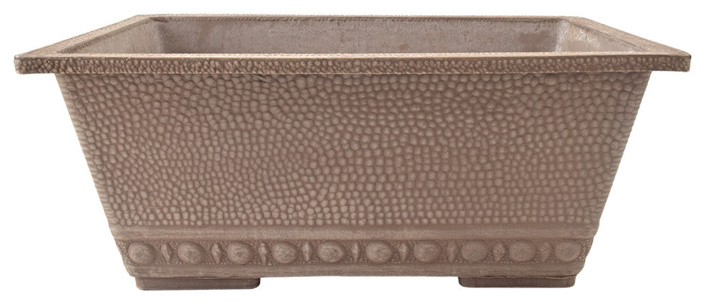 Decorative Window Box, Taupe
