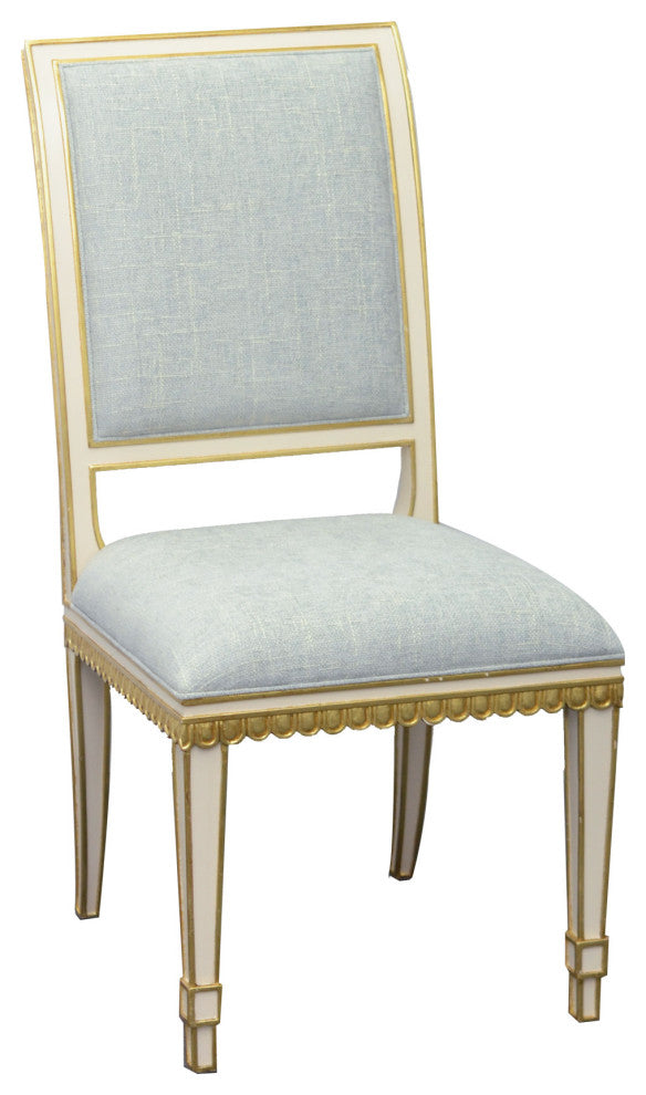 Ines Ivory Chair, Mixology Moonstone
