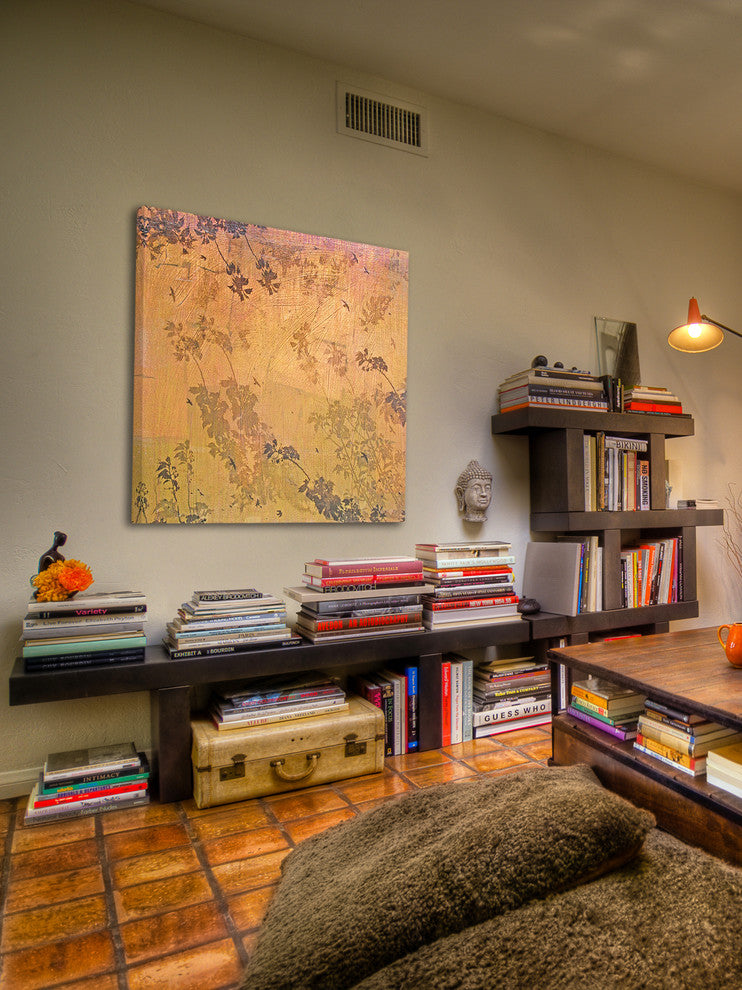 "Sapiro" Painting Print on Canvas by Tracy Silva Barbosa