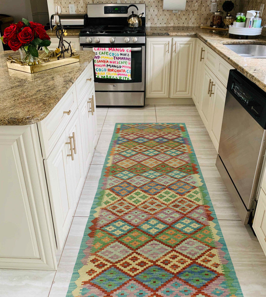 Sangat Kilim Naim Lt. Blue Runner