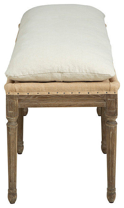 Milton Oak Bench, Natural