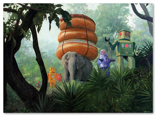 'On Tiger Mountain' Canvas Art by Eric Joyner