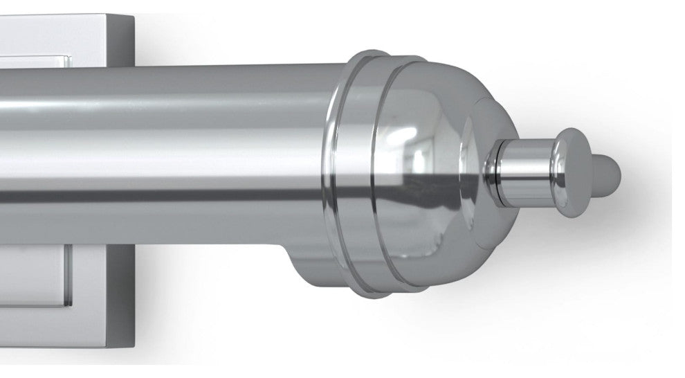 Devon Picture Light Large, Polished Nickel
