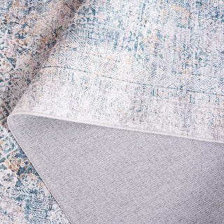 Safavieh Arizona Machine-Washable Collection ARZ539 Rug, Dark Green/Beige, 5'x8'