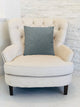 Plutus Textured Blend Handmade Throw Pillow, 24"x24"