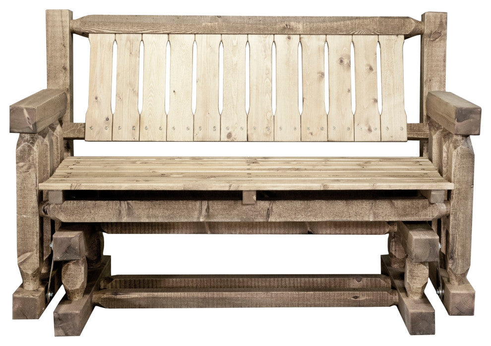 Homestead Collection Glider, Exterior Stain Finish