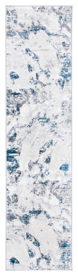Safavieh Amelia Collection, ALA232 Rug, Grey/Blue, 2'x8'