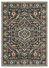 Oriental Weavers Hastings HA02B Floral Rug, Green, 3'10"x5'5"