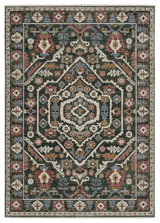 Oriental Weavers Hastings HA02B Floral Rug, Green, 3'10"x5'5"