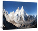 "Mount Everest Glacier Panorama" Landscape Print Wall Artwork, 20"x12"