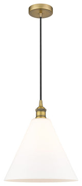 Innovations 616-1P-BB-GBC-121 1-Light Mini Pendant, Brushed Brass