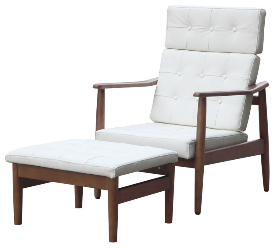 Modern Classics Vod Lounge Set, White