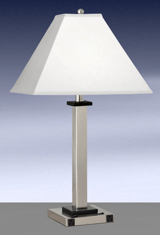 Twin-Light Double Nightstand Lamp, Set of 2