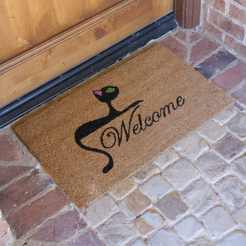 Kitty Cat Welcome Mat