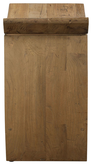 Uttermost 24988 Connor 18"W Elm Wood Accent Stool - Reclaimed Elm