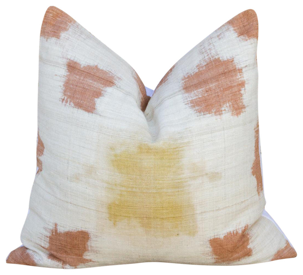 Tovi Organic Silk Ikat Pillow