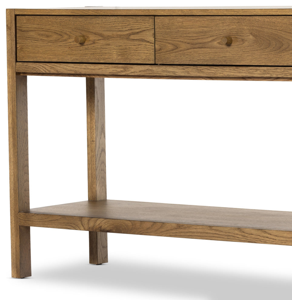 Meadow Console Table-Tawny Oak
