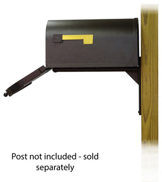 Berkshire Curbside Mailbox With Ashley Front Single Mailbox Mounting Bracket