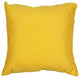 Cortesi Home Aimee Decorative Square Accent Pillow, Yellow