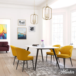 Zoanne Alturas Gold 4-Light Pendant