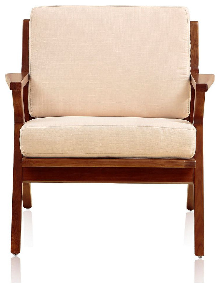 Martelle Chair in Cream and Amber