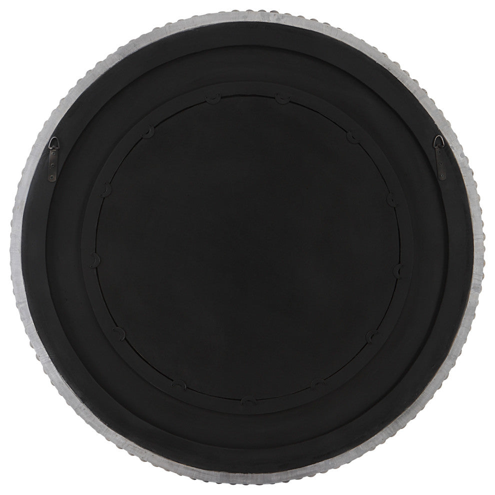 Uttermost 09873 Portside 39-3/4" Diameter Circular Framed - Light Driftwood