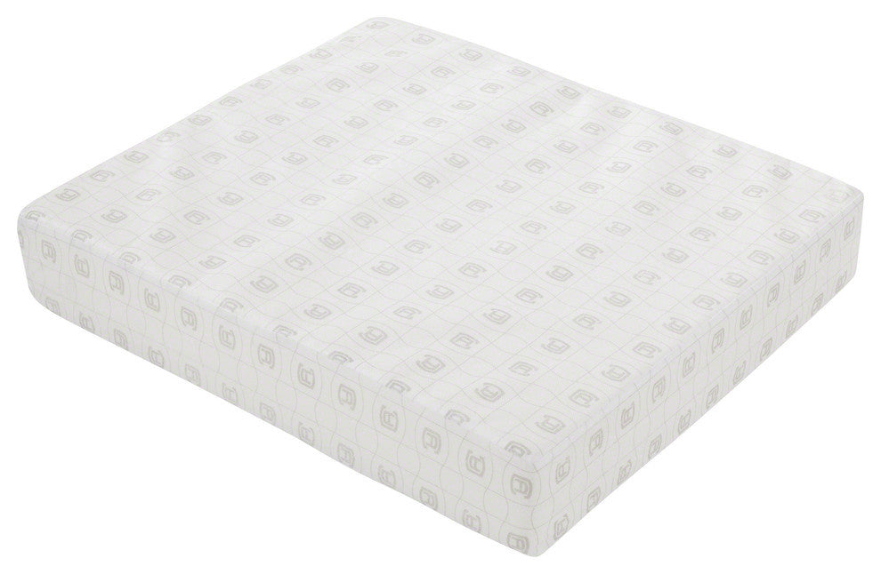 Rectangular Patio Seat Cushion Slip Cover, Foam, Empire Blue, 21"x19"x3"