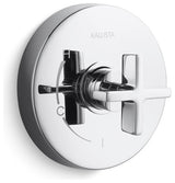 One Pressure Balance Trim, Cross Handles