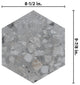 Recycle Hex River Porcelain Floor and Wall Tile Sample