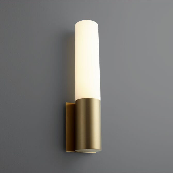Magnum Wall Sconce in Aged Brass