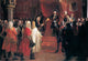 Adolph Von Menzel The Allegiance of the Silesian Diet Wrapped Canvas, 18"x27"