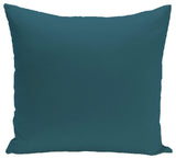 Solid Pillow, Deep Sea, 18"x18"