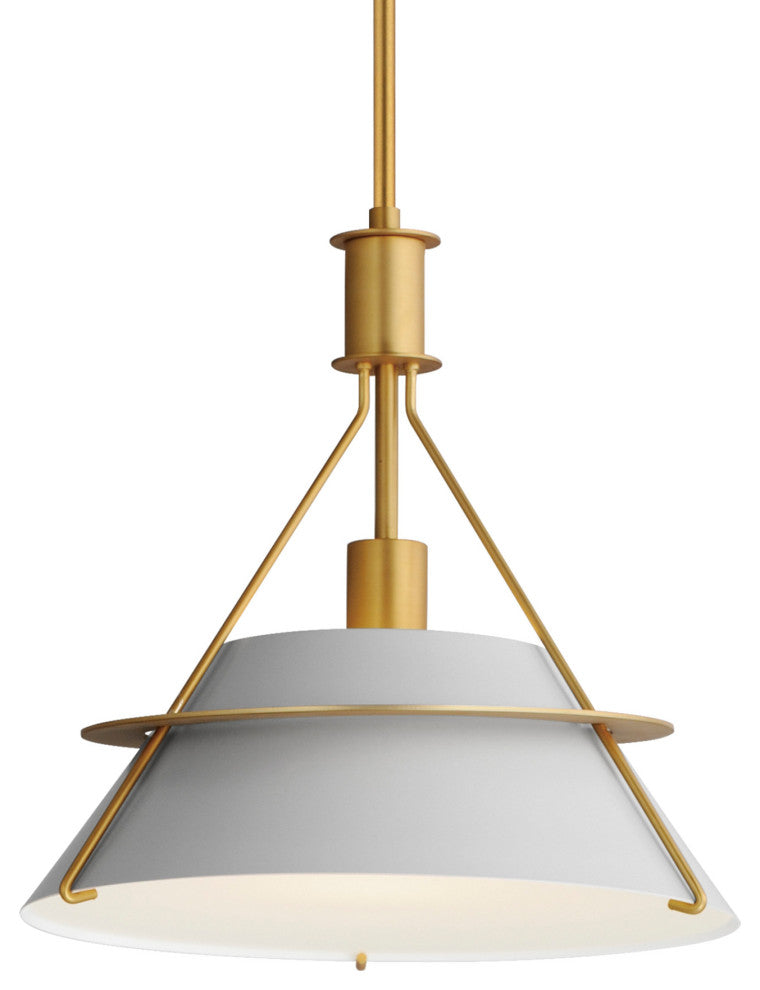 Maxim 25221 Lucas 15"W Pendant - Natural Aged Brass